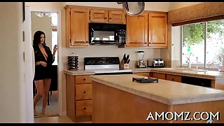 Licking and having it away dispirited mommy